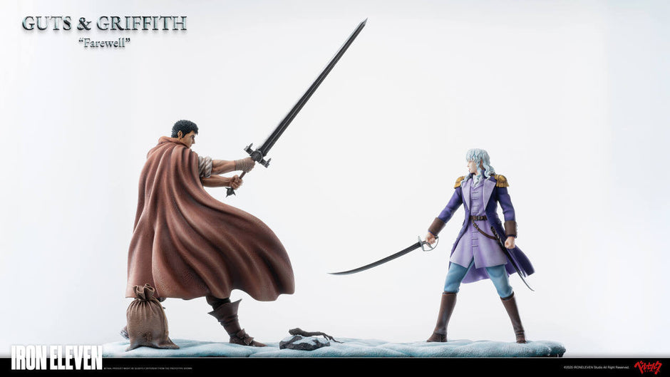 [Pre-Order] IRON ELEVEN Studio - Statue - Berserk - Guts & Griffith