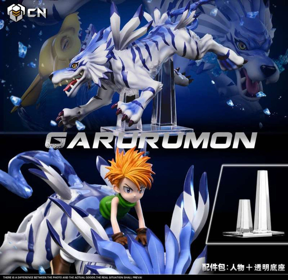 [Pre-Order Closed] Crazy Nest Studio - Statue - Digimon - Fox Flame Garurumon