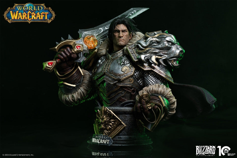 [Pre-Order] BLIZZARD ENTERTAINMENT - Statue - World of Warcraft - Varian Wrynn (Licensed)