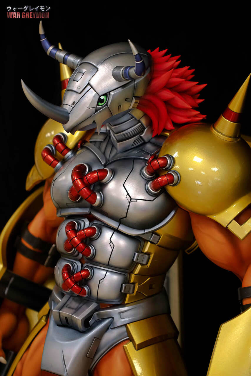 [Pre-Order] Ju Mo Dong Man Studio - Statue - Digimon - WarGreymon