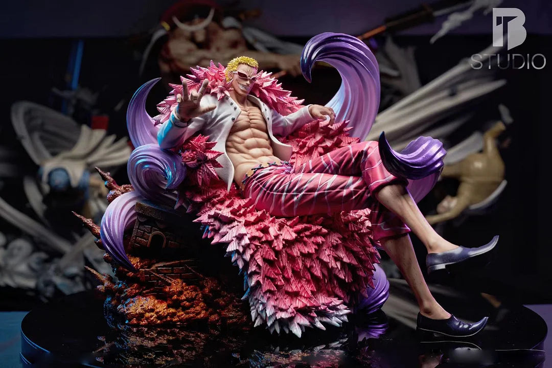 [Warehouse in Stock] BT Studio - Statue - One Piece Seated Oka Shichibukai #7 Donquixote Doflamingo