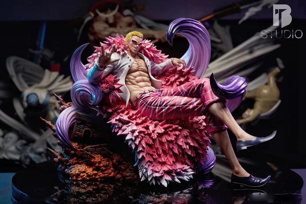 [Warehouse in Stock] BT Studio - Statue - One Piece Seated Oka Shichibukai #7 Donquixote Doflamingo