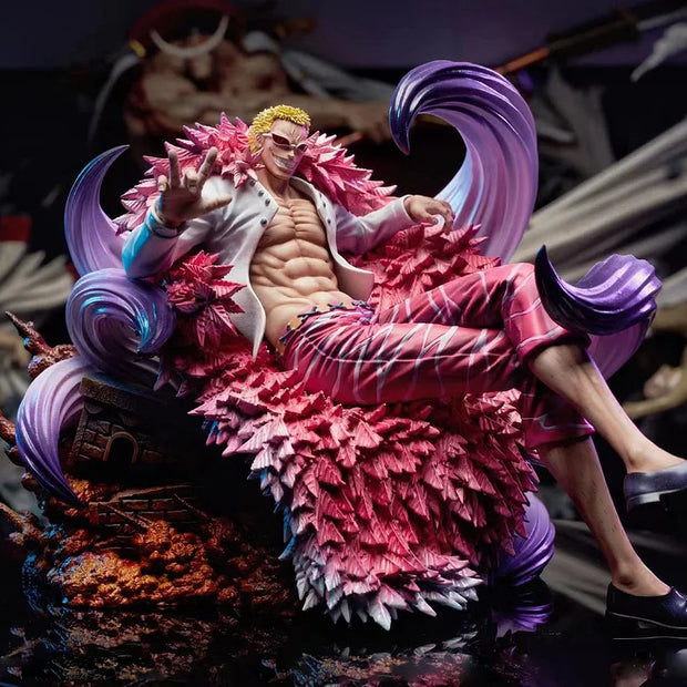 [Warehouse in Stock] BT Studio - Statue - One Piece Seated Oka Shichibukai #7 Donquixote Doflamingo