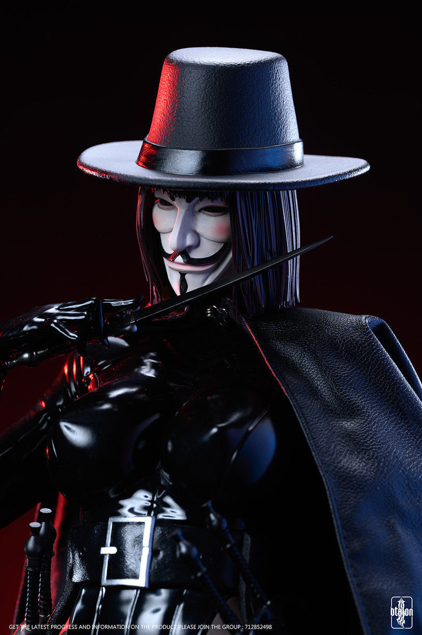 [Warehouse in Stock] Dtalon Studio - Statue - V for Vendetta - 1st Miss V