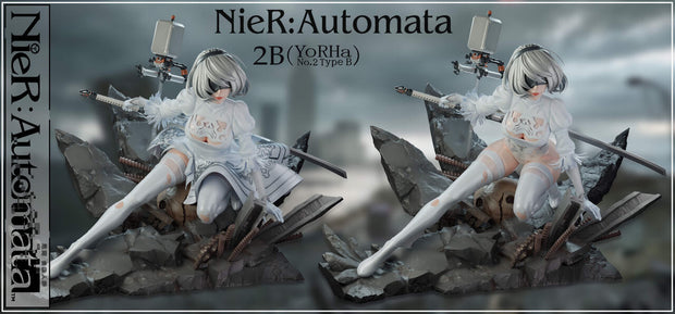 [Warehouse in Stock] CROW Studio - Statue - NieR: Automata 2B