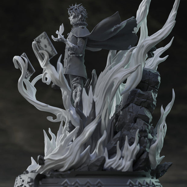 [Pre-Order] YUMS-Collectors Studio - Statue - Black Clover - Spade Prince Yuno Awakening Form