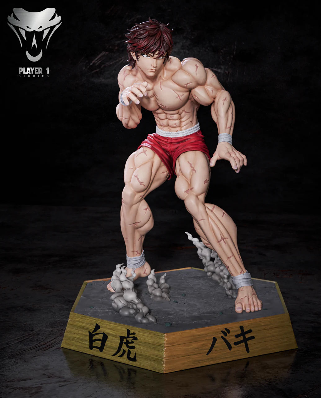 [Pre-Order] Player 1 Studio - Statue - Baki THE CHAMPION - Baki Hanma