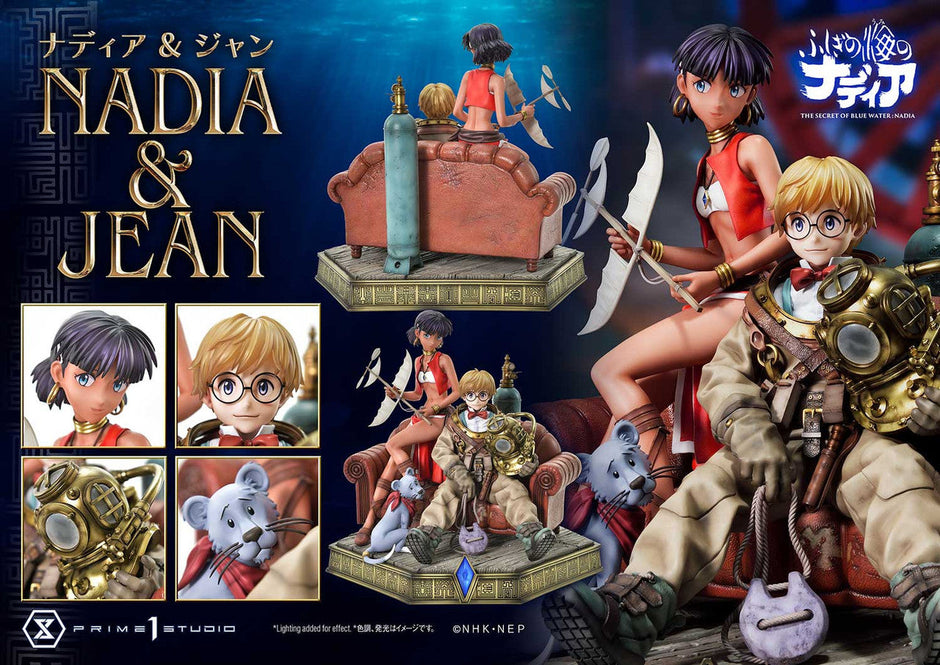 [Pre-Order] Prime 1 Studio - Statue - THE SECRET OF BLUE WATER NADIA - Concept Masterline - NADIA & JEAN CMSBW-01 CMSBW-01S (Licensed)