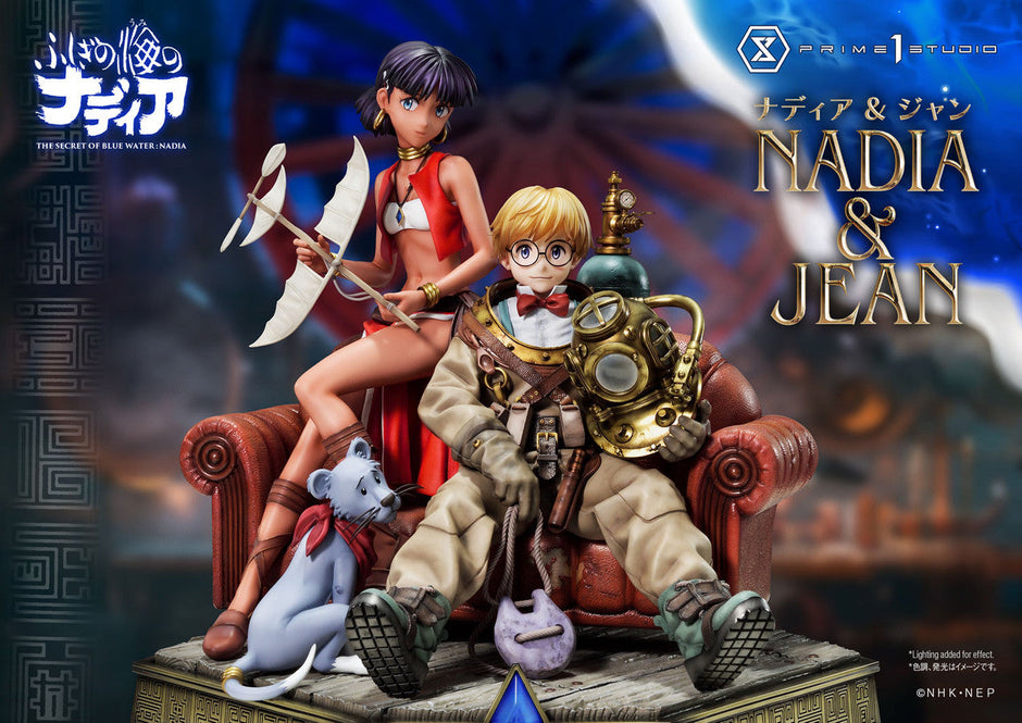 [Pre-Order] Prime 1 Studio - Statue - THE SECRET OF BLUE WATER NADIA - Concept Masterline - NADIA & JEAN CMSBW-01 CMSBW-01S (Licensed)