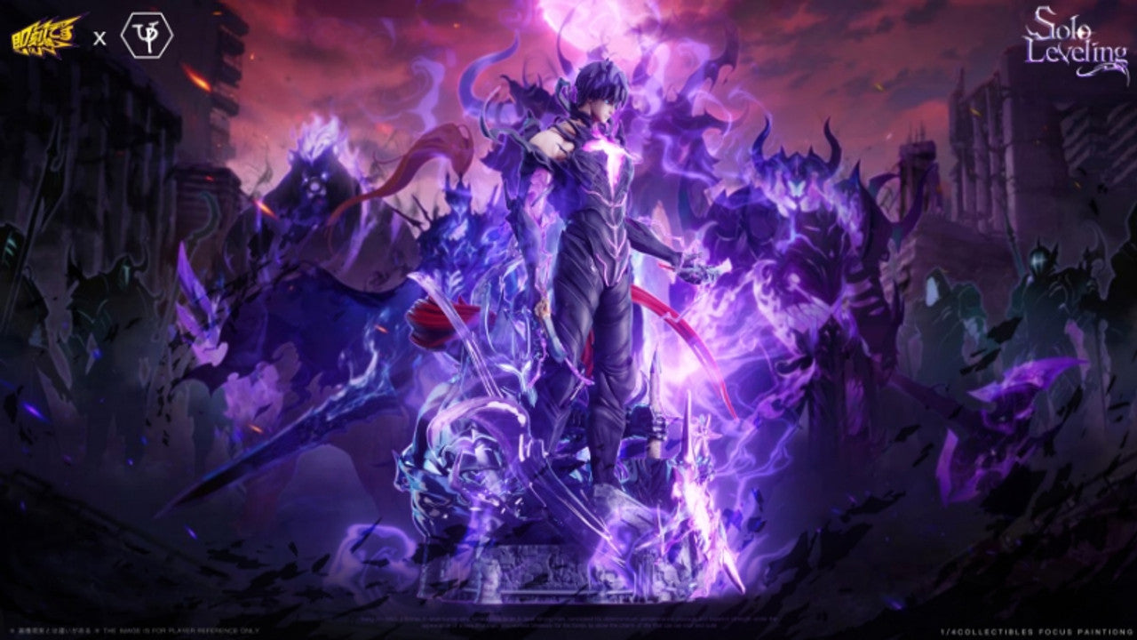 [Pre-Order Closed] JiKe Studio & UP Studio - Statue - Solo leveling - Sung Jin-Woo with LED