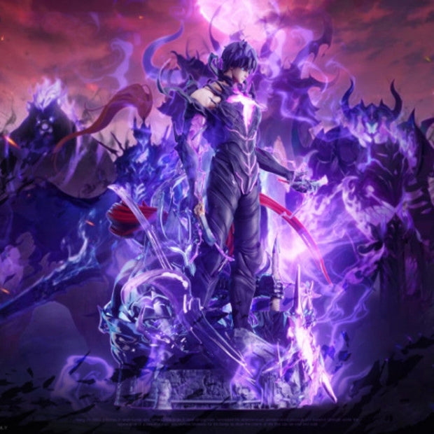 [Pre-Order Closed] JiKe Studio & UP Studio - Statue - Solo leveling - Sung Jin-Woo with LED