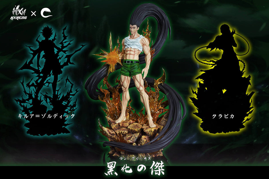 [Warehouse in Stock] HXHENG × CHENG Studio - Statue - HUNTER×HUNTER - Hunter Series #1 Black Gon Freecss