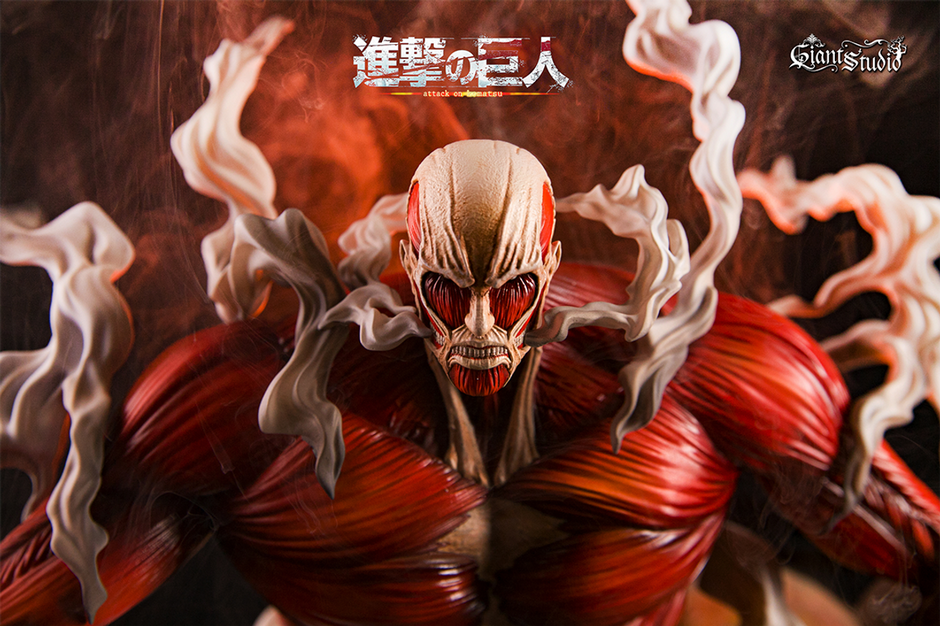 [Warehouse in Stock] Giant Studio - Statue - Attack on Titan - Nuclear Explosion Famous Scene-Colossal Titan