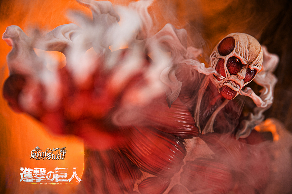 [Warehouse in Stock] Giant Studio - Statue - Attack on Titan - Nuclear Explosion Famous Scene-Colossal Titan