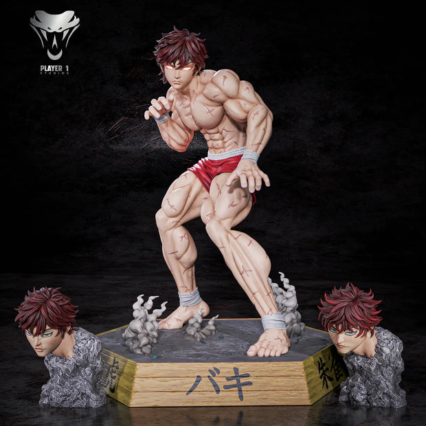 [Pre-Order] Player 1 Studio - Statue - Baki THE CHAMPION - Baki Hanma
