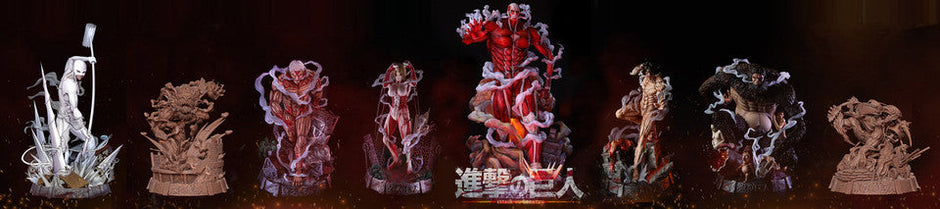 [Warehouse in Stock] Giant Studio - Statue - Attack on Titan - Nuclear Explosion Famous Scene-Colossal Titan