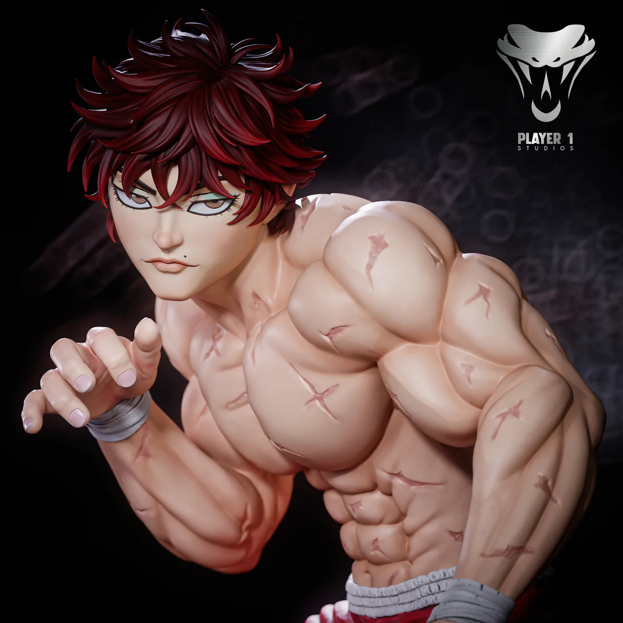 [Pre-Order] Player 1 Studio - Statue - Baki THE CHAMPION - Baki Hanma