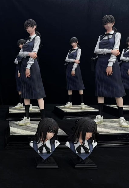 [Warehouse in Stock] HeRa Studio - Statue - Chainsaw Man Mitaka + Yoru + extra two heads