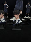 [Warehouse in Stock] HeRa Studio - Statue - Chainsaw Man Mitaka + Yoru + extra two heads
