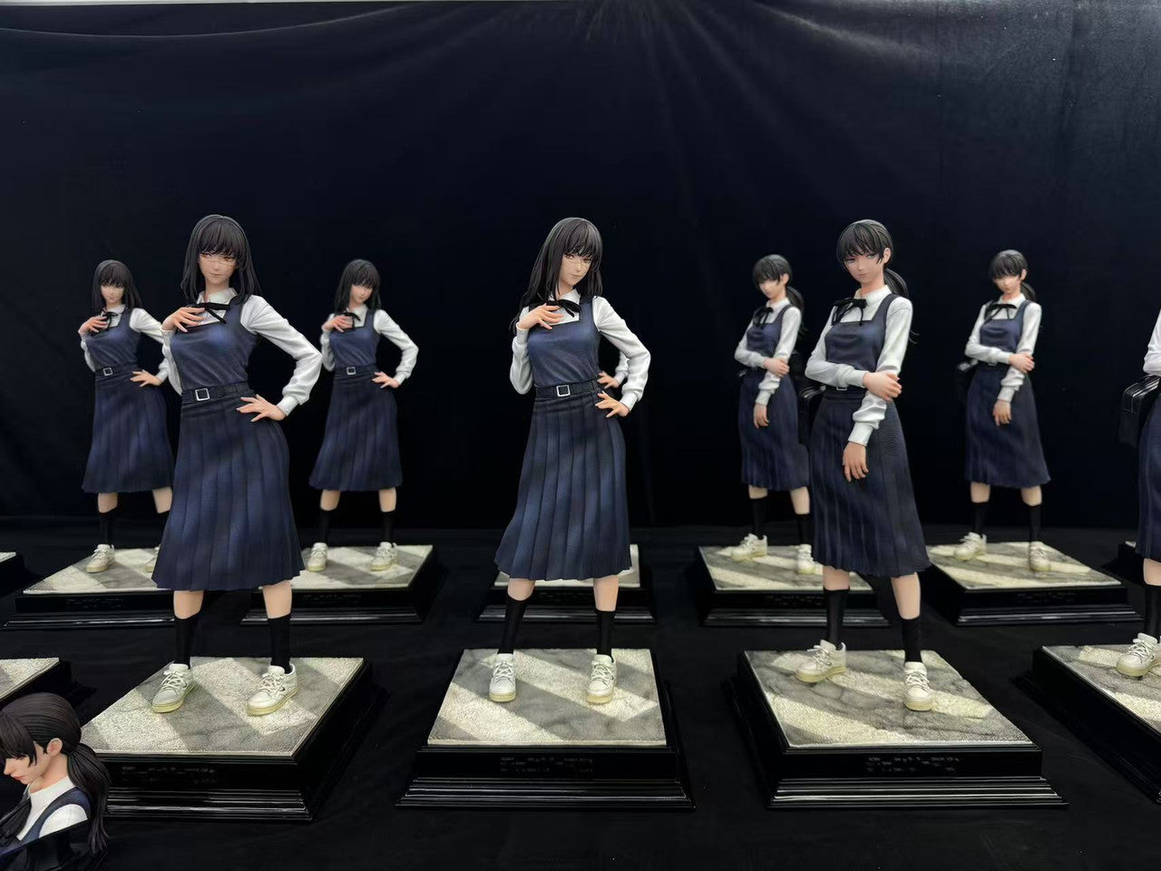 [Warehouse in Stock] HeRa Studio - Statue - Chainsaw Man Mitaka + Yoru + extra two heads