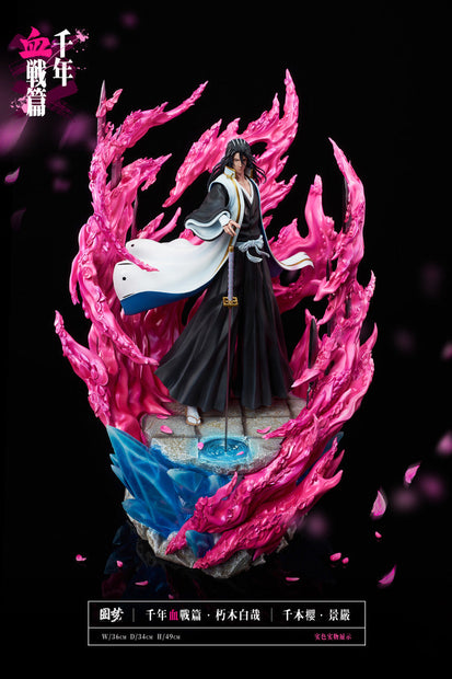 [Warehouse in Stock] Yuan Meng Studio - Statue - BLEACH Blood War Series - Kuchiki Byakuya Solid version