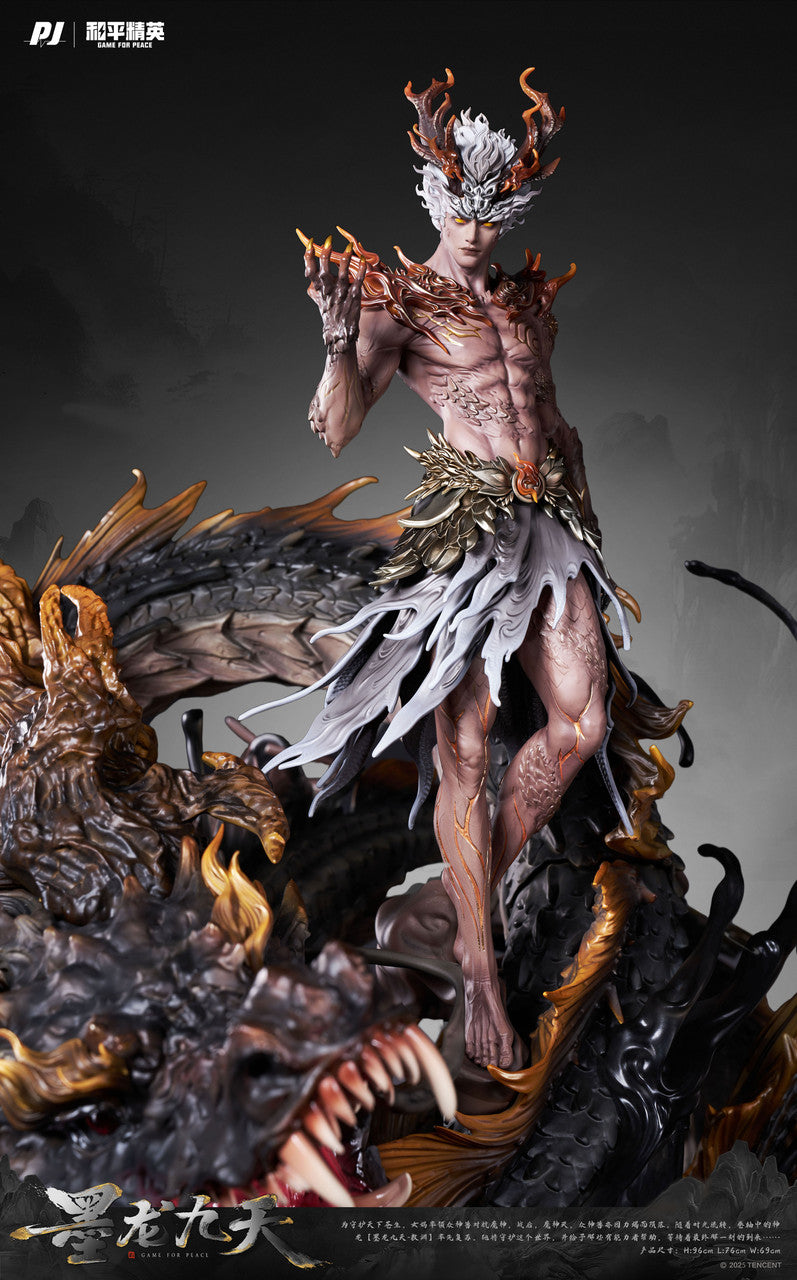 [Pre-Order] PIJI Studio - Statue - Original - Amerfort Black Dragon Nine Heavens - Ao Yuan Statue (Licensed)
