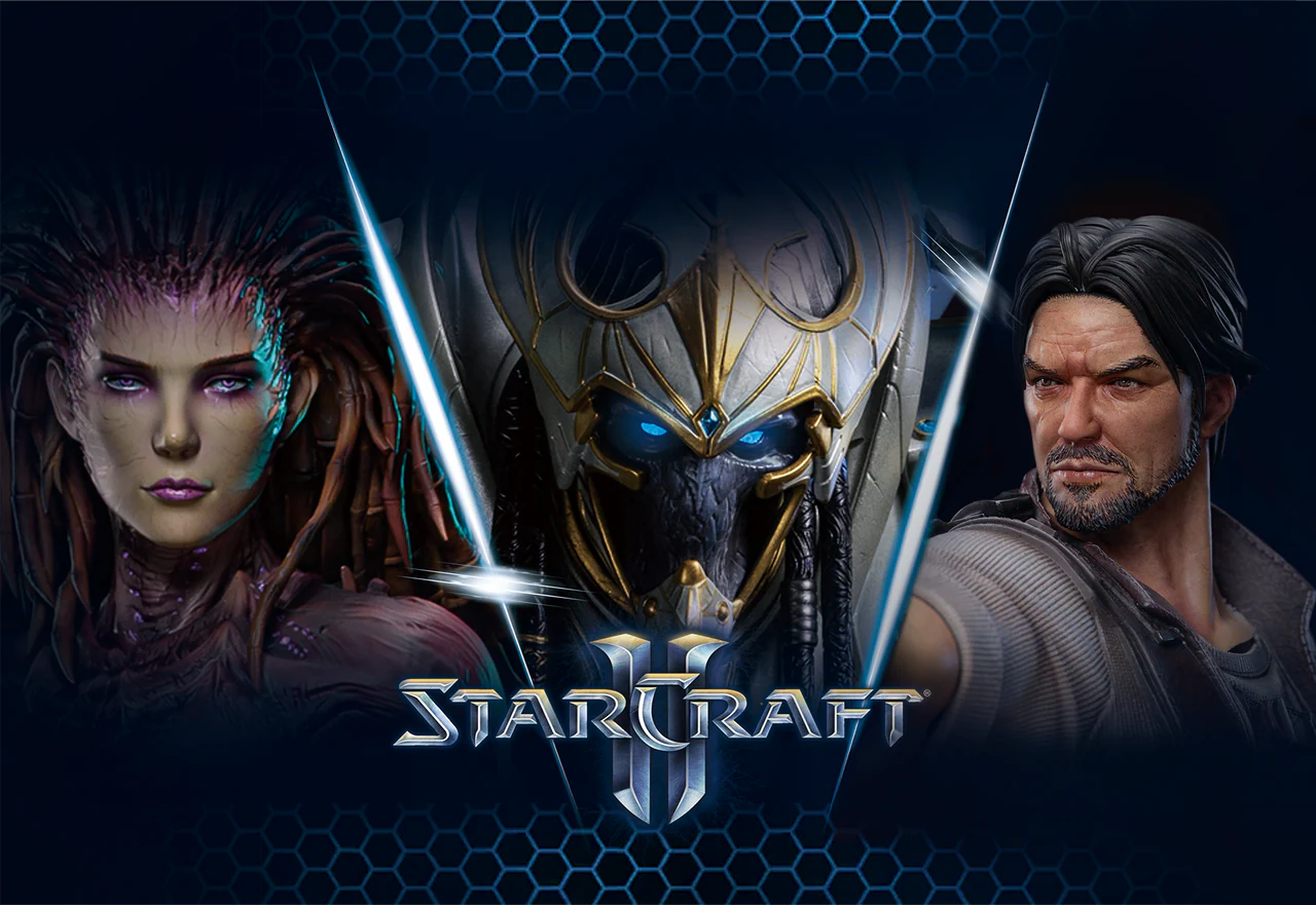 [Warehouse in Stock] Crown Studio - Statue - StarCraft - James Eugene 