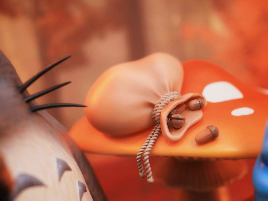 [Pre-Order Closed] LongMiao Studio - Statue - My Neighbor Totoro - eating acorns Totoro Family