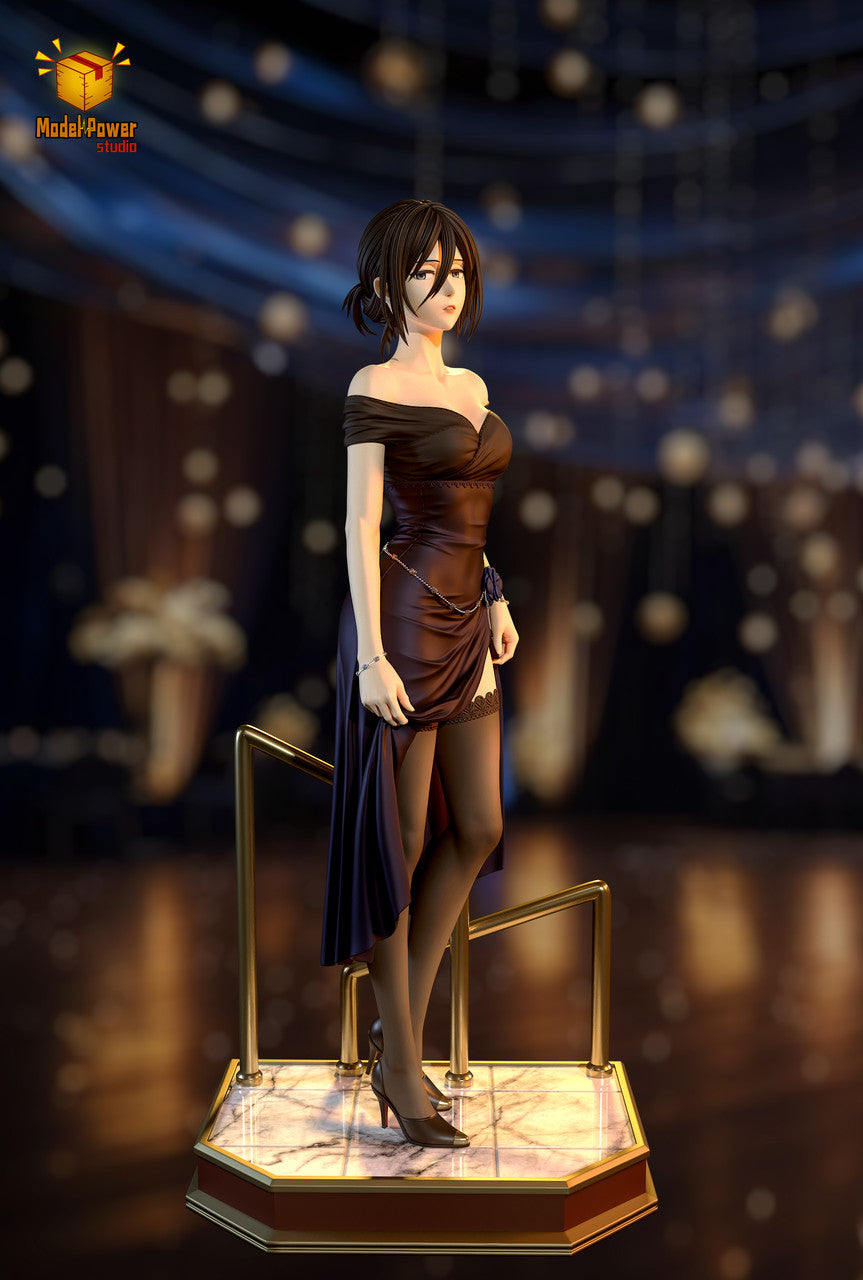 [Pre-Order Closed] Model Power Studio - Statue - Attack on Titan - Midnight Banquet Series #1 Mikasa Ackerman