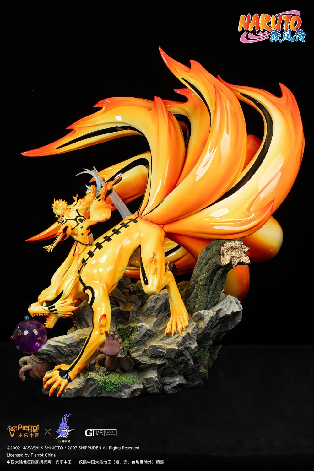 [Pre-Order Closed] Pickstar Studio - Statue - Naruto Genuine Authorization Kurama Link Mode naruto Uzumaki 1/6 Statue (Licensed)
