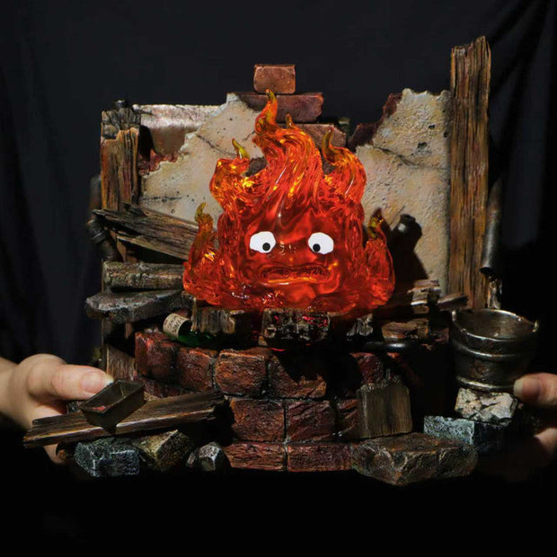 [Pre-Order] Shen Yin Studio - Statue - Howl's Moving Castle - Calcifer Rebirth after the collapse with LED