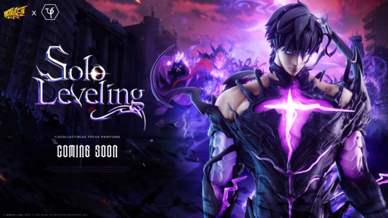 [Pre-Order Closed] JiKe Studio & UP Studio - Statue - Solo leveling - Sung Jin-Woo with LED