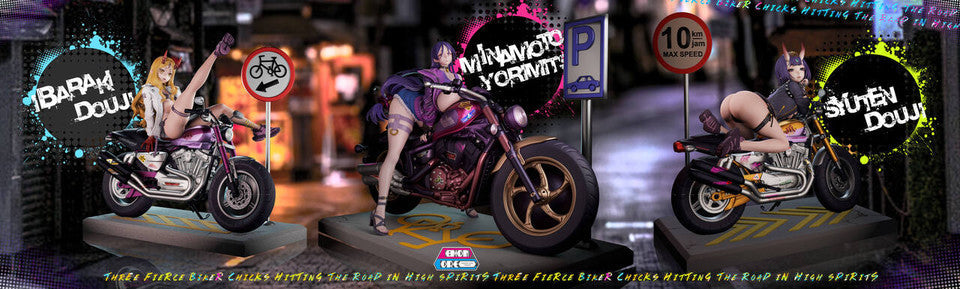 [Pre-Order] Demon Core Studio - Statue - Fate Motorcycle Trio - Minamoto no Raikou & Syuten Douji & Ibaraki Doji