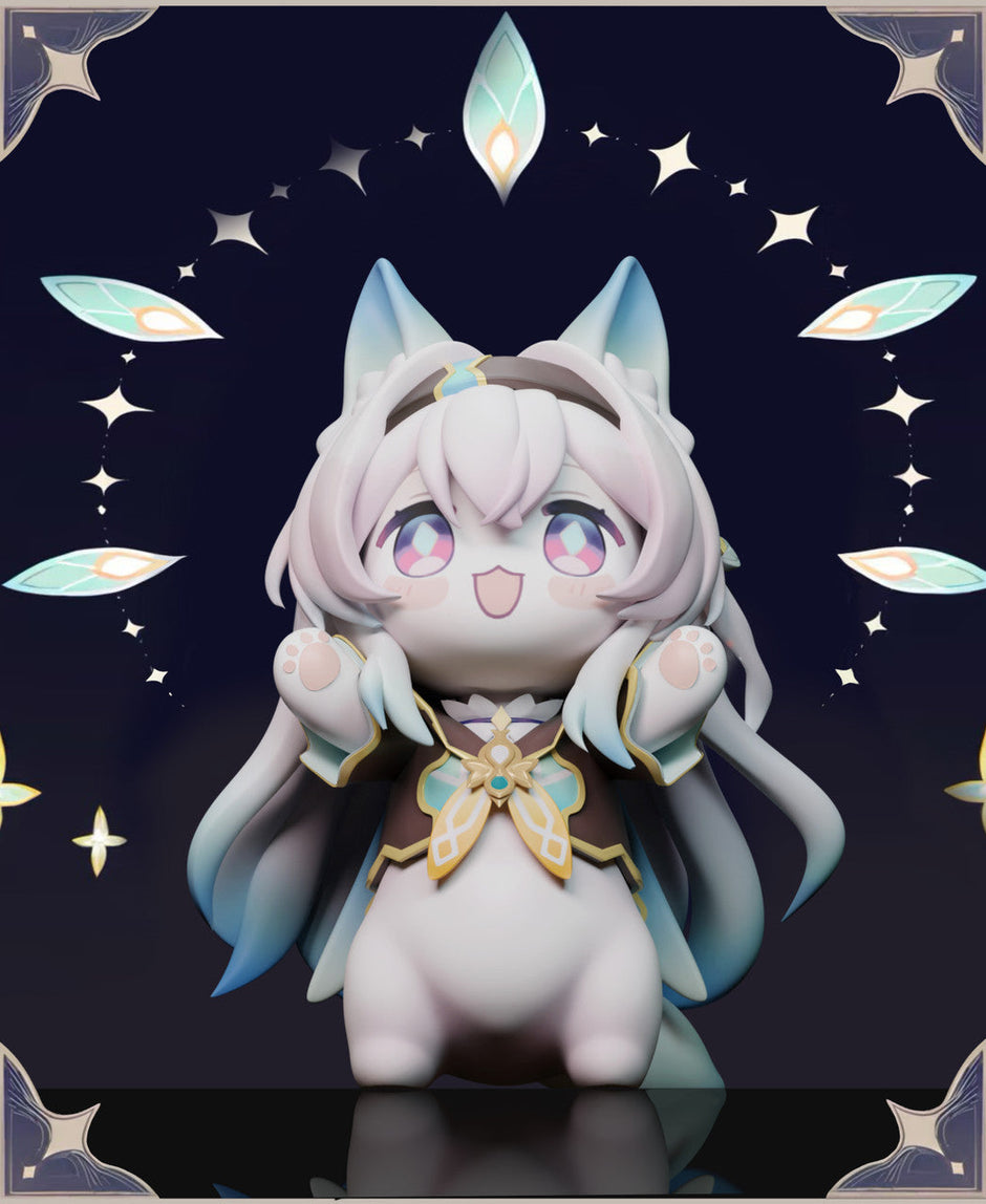 [Pre-Order] Chao She Studio - Statue - Honkai: Star Rail & Wuthering Waves - Q Version Firefly & Cartethyia