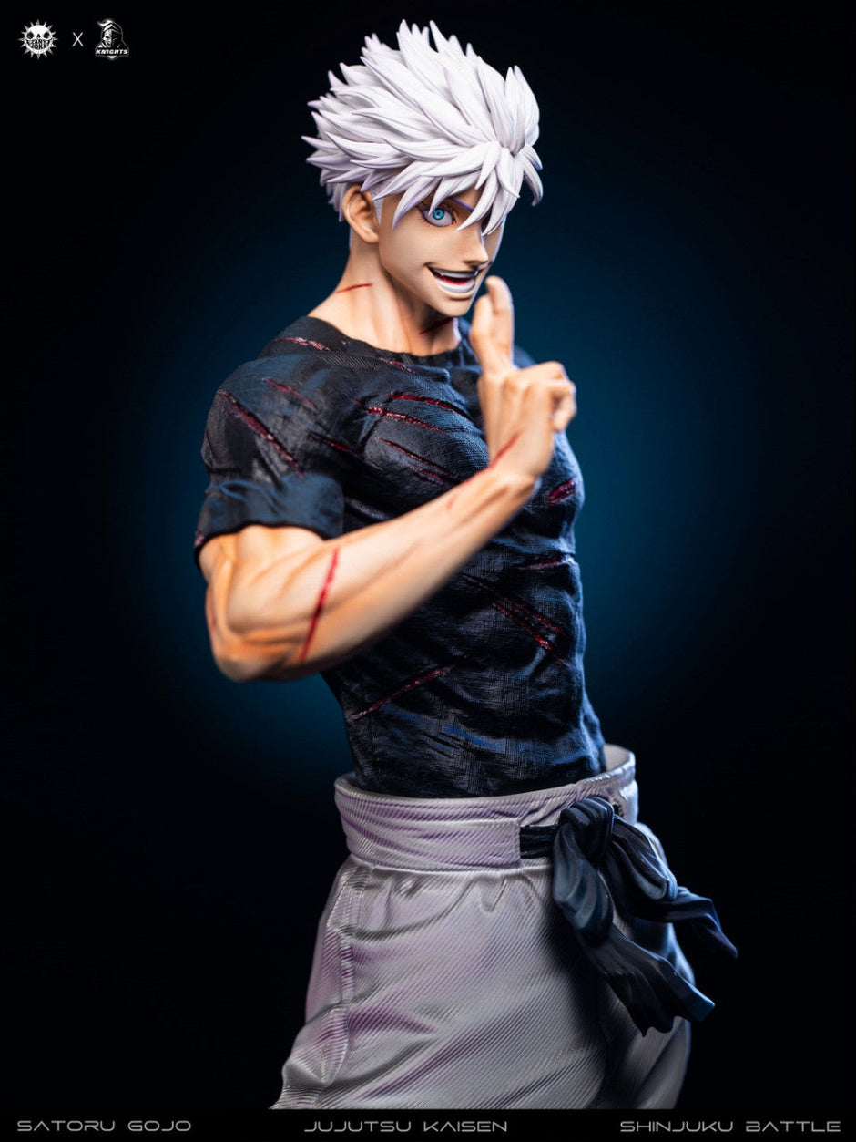 [Pre-order Closed] Zany Joke Studio & Temple Studio - Statue - Jujutsu Kaisen - S01 Gojo Satoru, the Battle of the Demon Realm Shinjuku