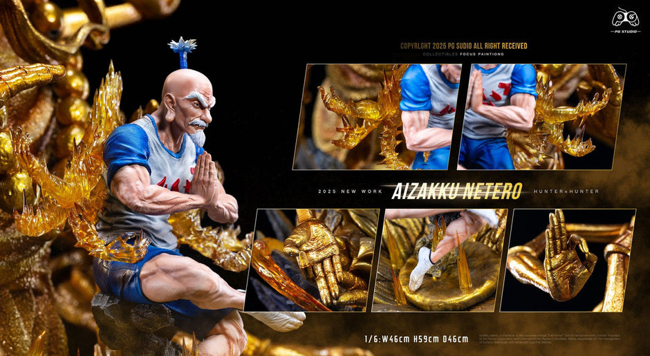 [Pre-Order Closed] PG Studio - Statue - Hunter x Hunter -  Hyakushiki Kannon Chairman Netero