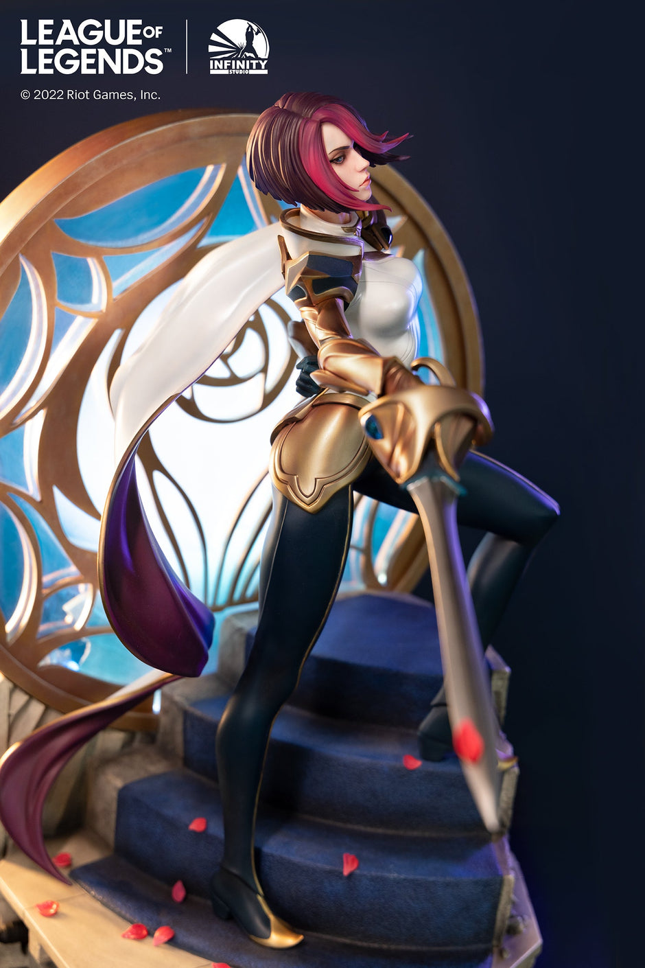 [CHRISTMAS2025 Shipping Included] Infinity Studio - Statue - League of Legends - The Grand Duelist Fiora Laurent Statue (Licensed)