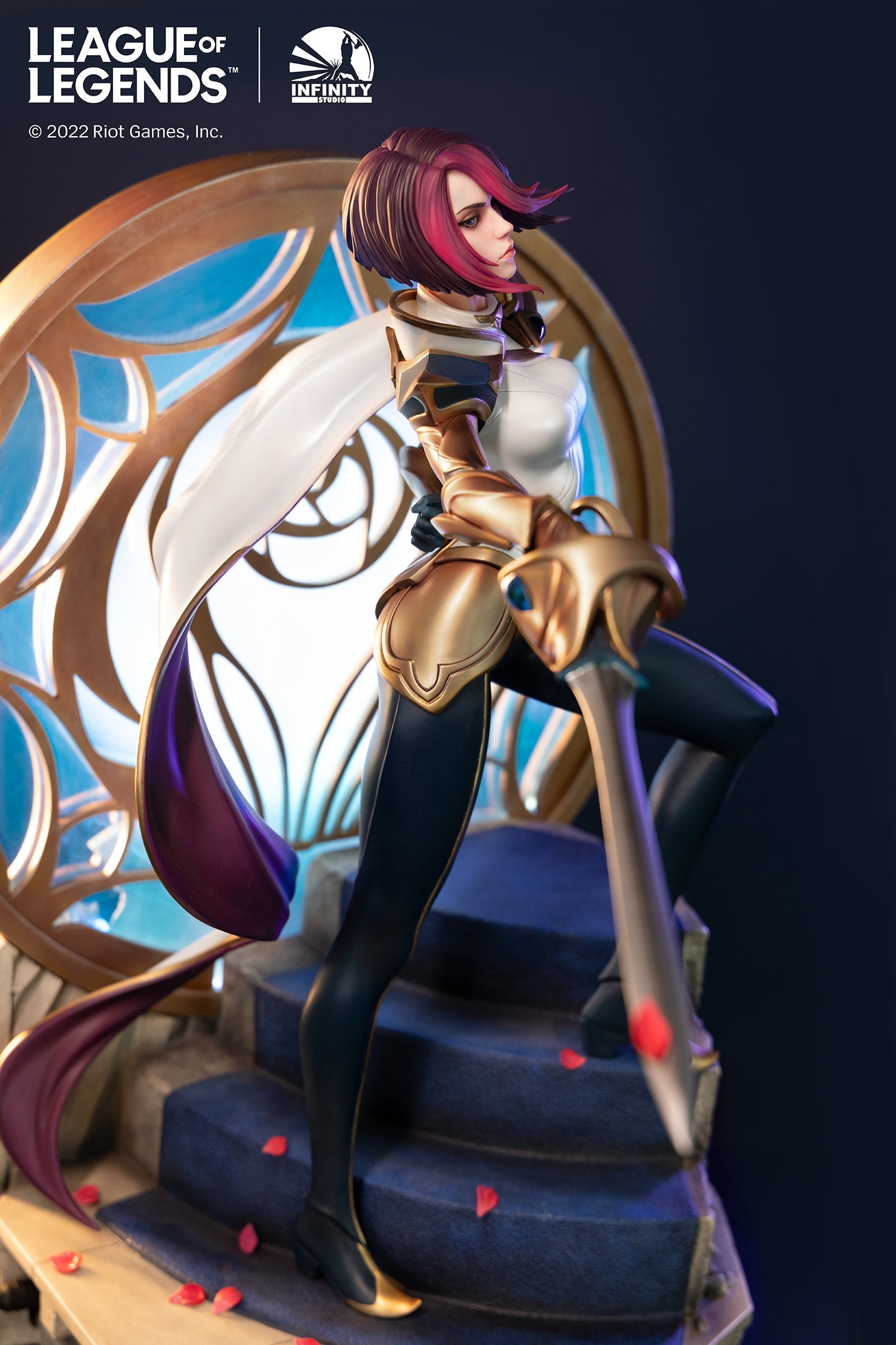 [CHRISTMAS2025 Shipping Included] Infinity Studio - Statue - League of Legends - The Grand Duelist Fiora Laurent Statue (Licensed)
