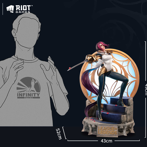 [CHRISTMAS2025 Shipping Included] Infinity Studio - Statue - League of Legends - The Grand Duelist Fiora Laurent Statue (Licensed)