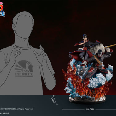 [CHRISTMAS2025 Shipping Included] Infinity Studio - Statue - Naruto - Uchiha Itachi & Hoshigaki Kisame Statue (Licensed)