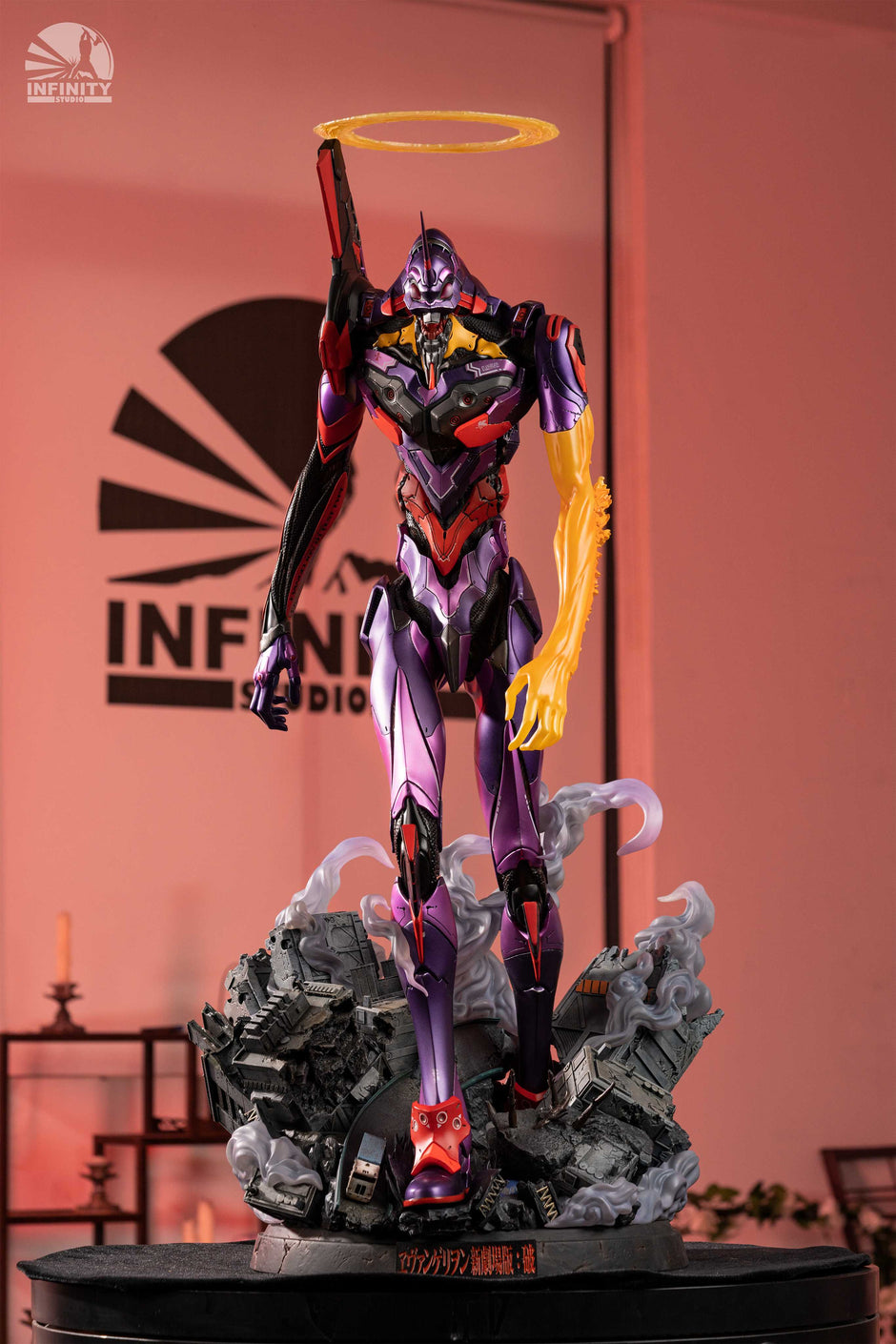 [CHRISTMAS2025 Shipping Included] Infinity Studio - Statue - New Century Evangelion New Theater Edition: Broken Awakening Initial Number (Licensed)