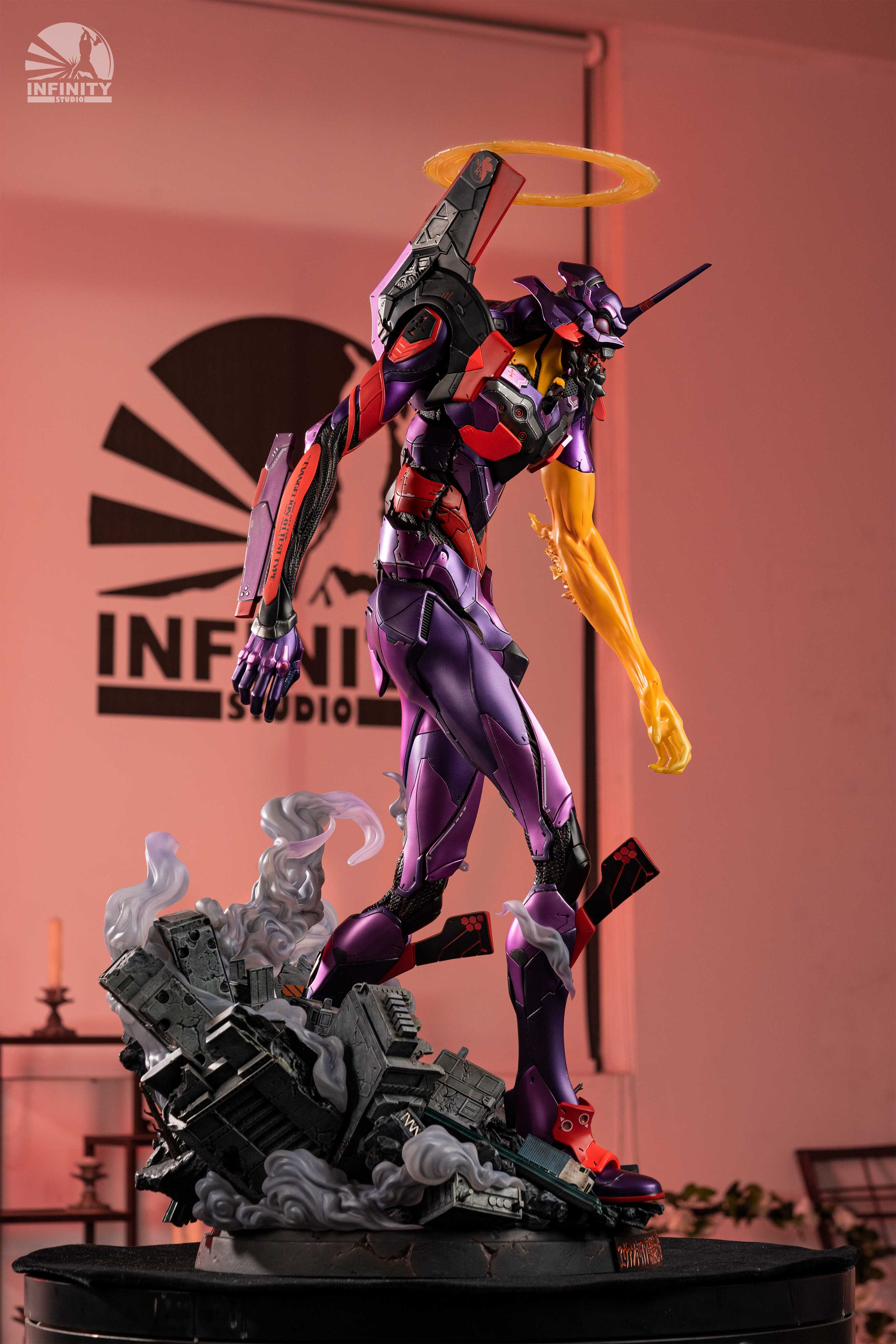 [CHRISTMAS2025 Shipping Included] Infinity Studio - Statue - New Century Evangelion New Theater Edition: Broken Awakening Initial Number (Licensed)