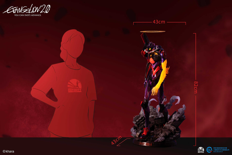 [CHRISTMAS2025 Shipping Included] Infinity Studio - Statue - New Century Evangelion New Theater Edition: Broken Awakening Initial Number (Licensed)