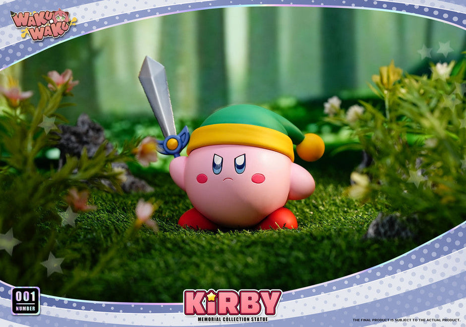 [Warehouse in Stock] WakuWaku Studio - Statue - Kirby - #1 Swordsman Kirby