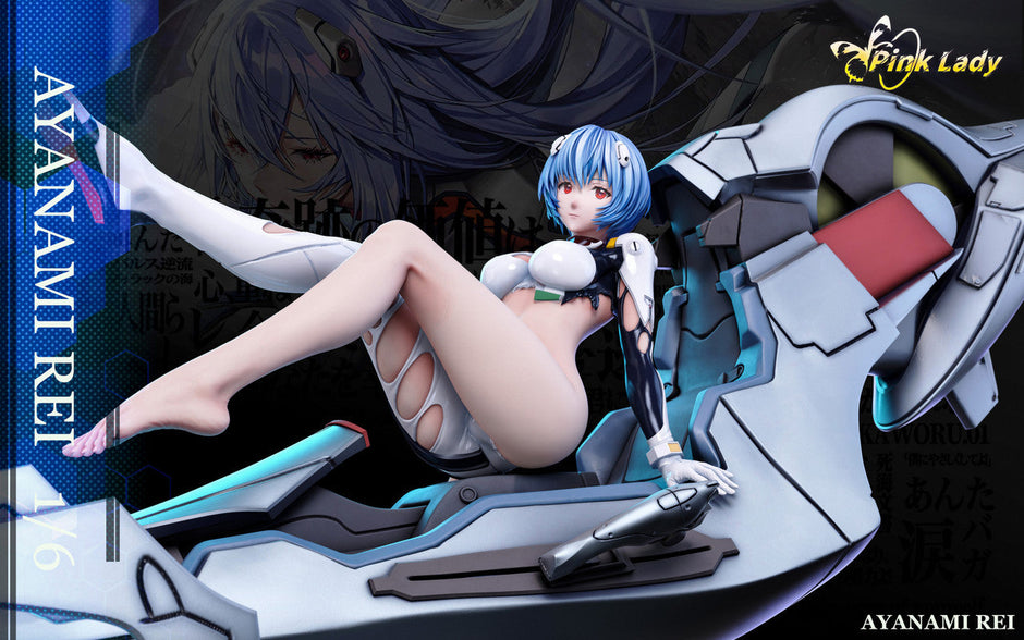 [Pre-Order Closed] Pink Lady Studio - Statue - Neon Genesis Evangelion - Soryu Asuka Langley & Ayanami Rei