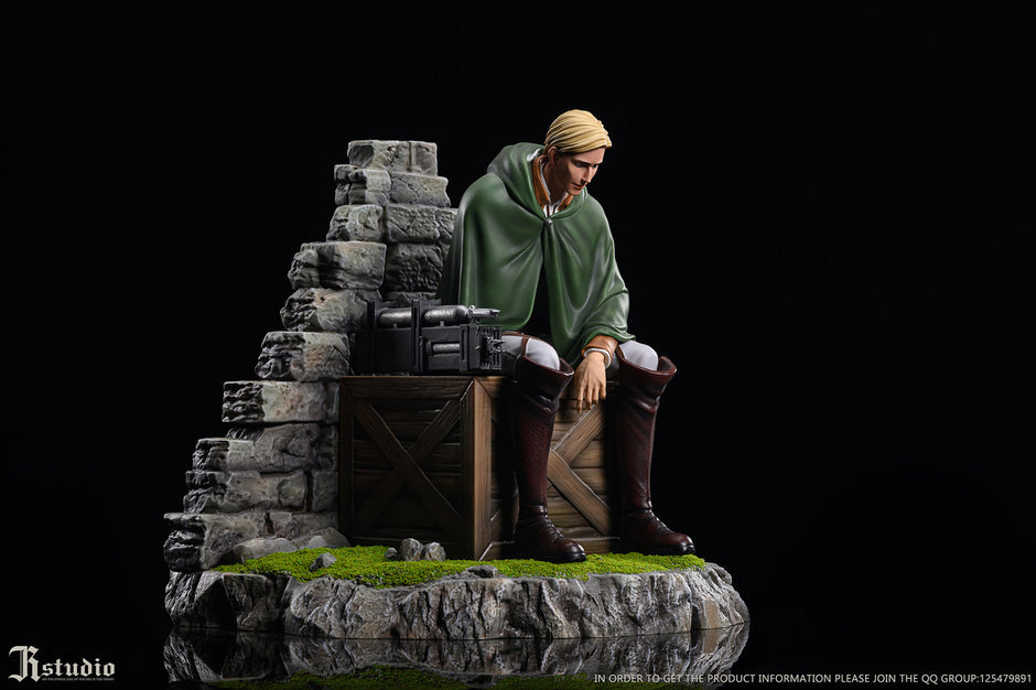 [Warehouse in Stock] JR Studio - Statue - Attack on Titan - Levi & Erwin A Ver.