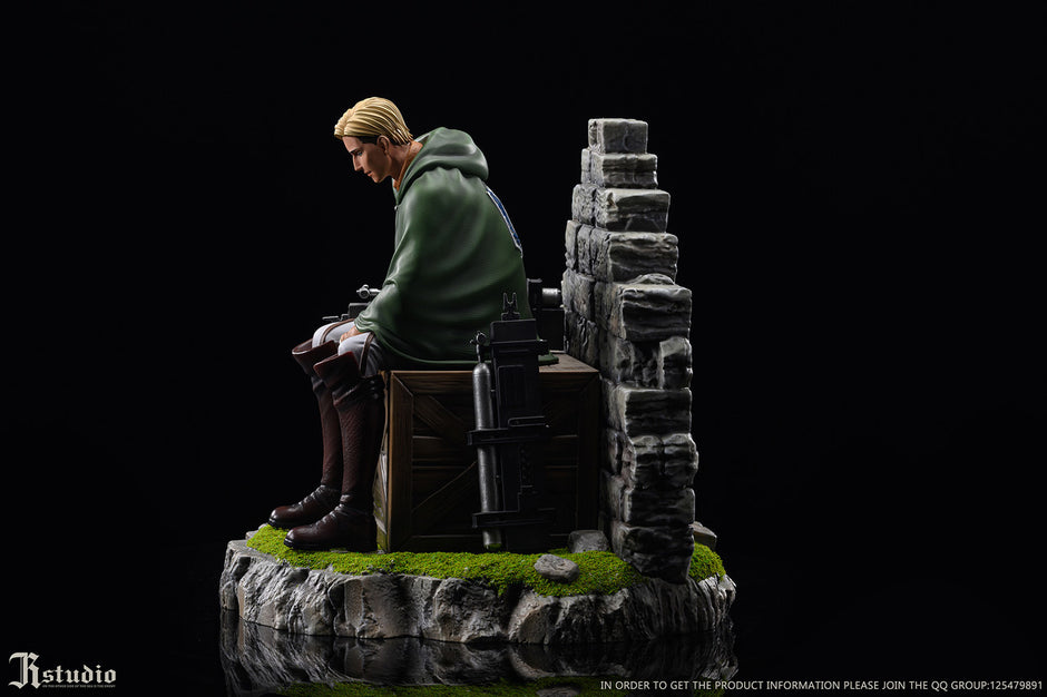 [Warehouse in Stock] JR Studio - Statue - Attack on Titan - Levi & Erwin A Ver.