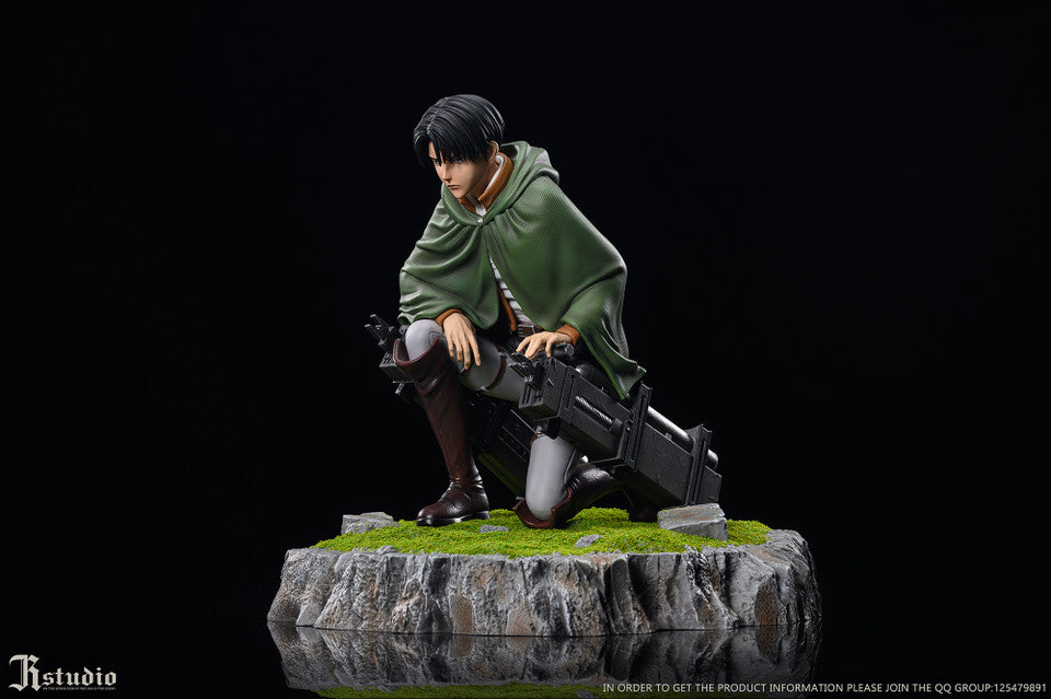 [Warehouse in Stock] JR Studio - Statue - Attack on Titan - Levi & Erwin A Ver.