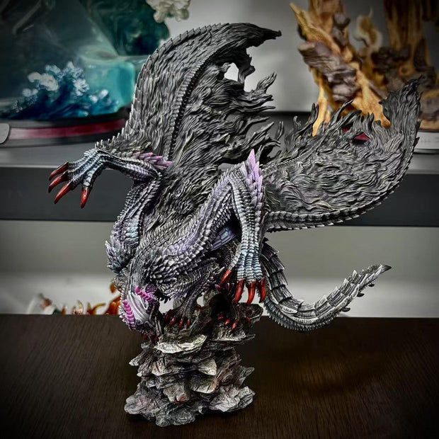 [Warehouse in Stock] S6 studio - Statue - Monster Hunter - #6 Black Eclipse Dragon (Gore Magala)