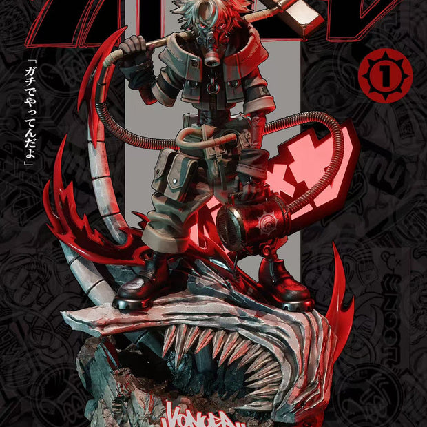 [Pre-Order] DREAM HUNTER Studio - Statue - GACHIAKUTA - Rudo Surebrec & Enjin